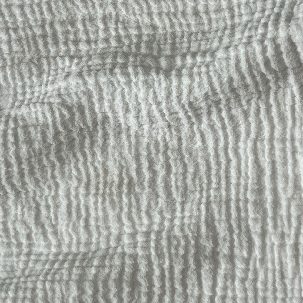 Z SUPPLY Cotton Gauze Square Neck Top | Medium | White | Coastal Resort Boho - Picture 6 of 10